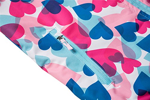 M2C IGJP12P1140JPB1 Girls Outdoor Patterned Fleece Lined Light Windproof Jacket thumb #4