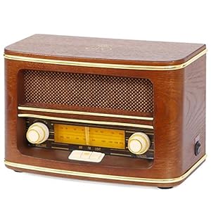 Radio Winchester (In Legno Marrone) Retro Am Fm