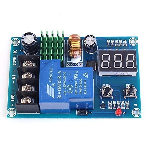 REES52 Battery Charge Control Module, XH-M604 Battery Charge Control Module DC 6-60V Protection Board for Automatic Charging/Stop. (B09TT26HDP) Amazon Price History, Amazon Price Tracker