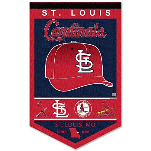 WinCraft St. Louis Cardinals Heritage History Banner Pennant
