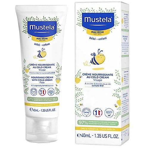 Crema Hidratante y Relajante Para Bebé Mustela Nourishing Face (40 ml)