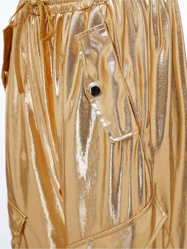 Pantalon de danse pour spectacle de scene effet holographique