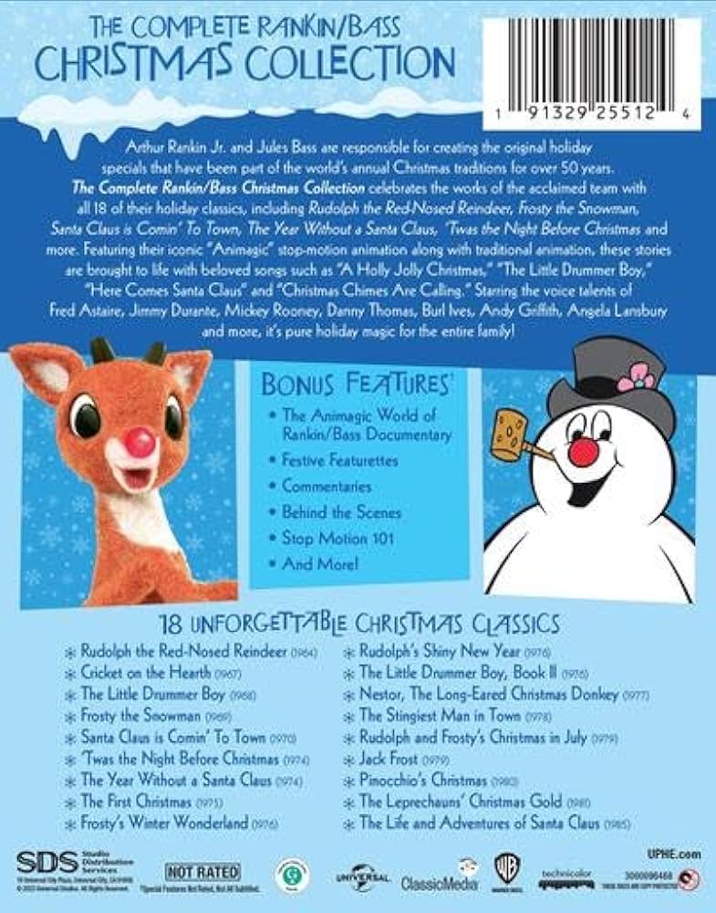 Amazon.com: The Complete Rankin/Bass Christmas Collection