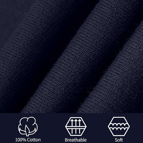 Image of 4 Pack Boys Toddler French Terry Cotton Shorts with Drawstring for Kids