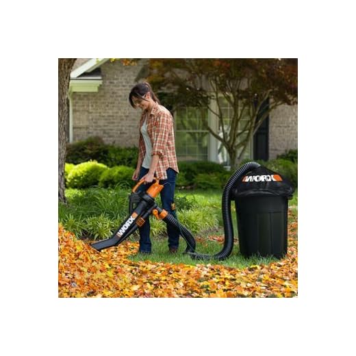 Worx Trivac Blower & Mulcher with Leaf Pro