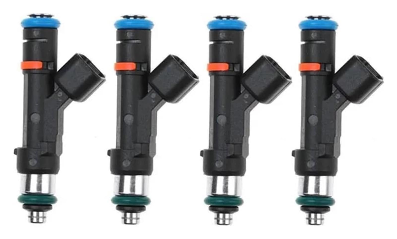 Wekpopmevl One Color Oil Petrol Fuel Injector Nozzle For C-Max For Focus For Fusion For Transit 2008-2019 Car Petrol Injection Nozzles 0280158179 8S4z9f593a 4 Pcs(4 Pcs)