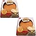 Stretcheez Hamburger - Play Food for Kids - Stretchy Pretend Food & Toppings - Mix & Match - Collect Them All - Works with Role Play Kitchens - Twelve Assorted Sets Available (Burger 2-Pack Bundle)