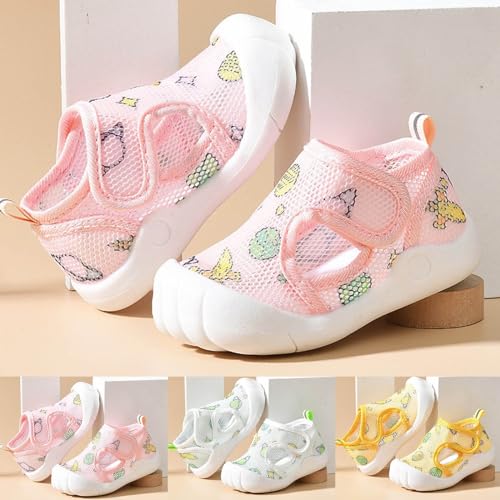 Toddler Walking Shoes Quick Dry Non-Slip Soft Sole Sneakers Summer Closed Toe Lightweight Breathable First Walking Shoes3
