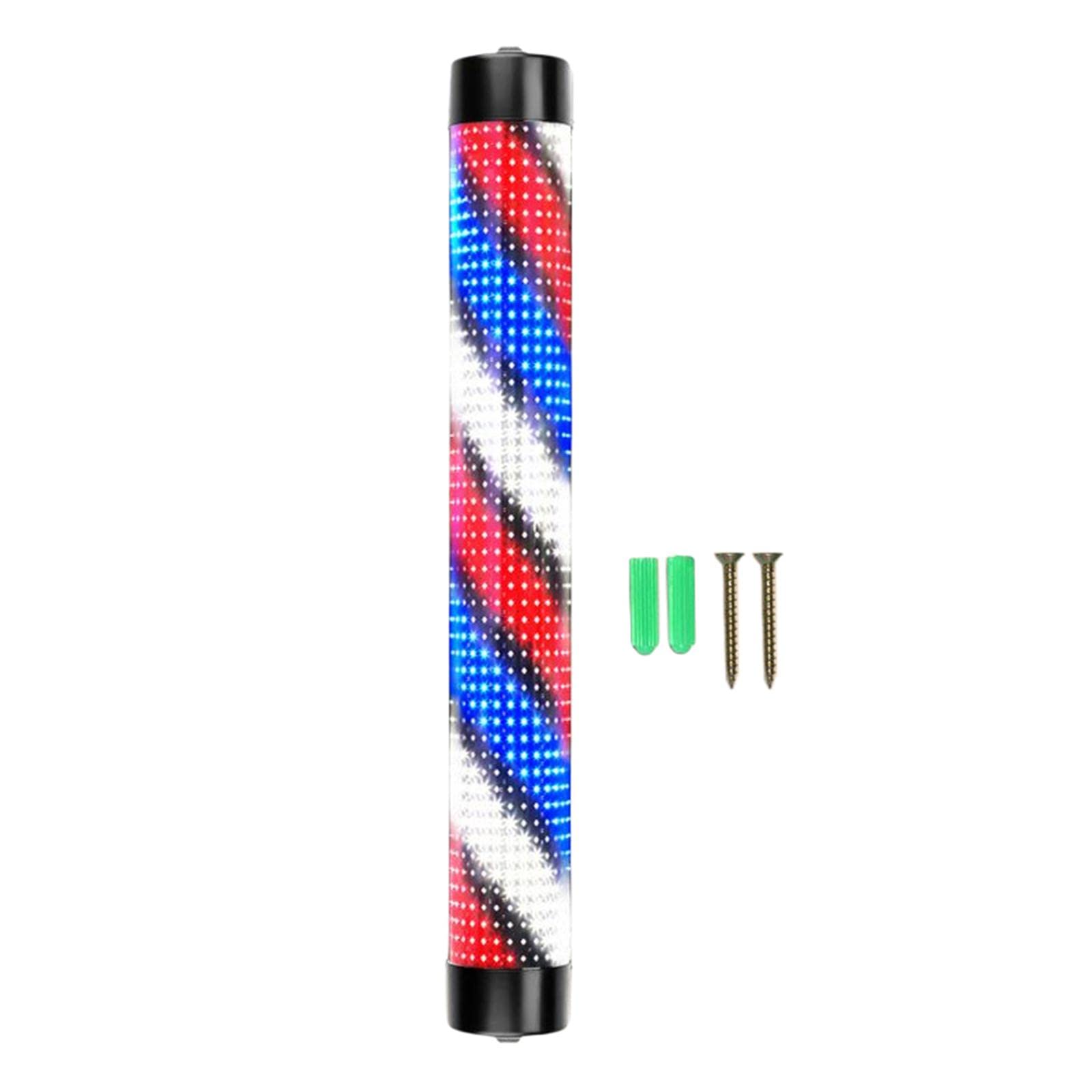 CALANDIS™ Barber Shop Pole Rotating Light Lighting Hairdressing LED Stripes Lights 15cmx125cm Black | Salon & Spa Supplies | Salon & Spa Equipment-image-14