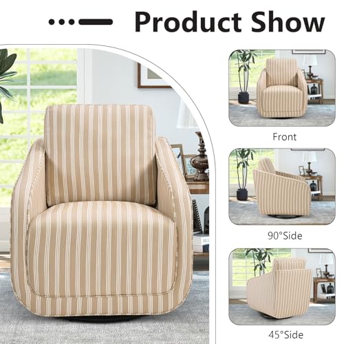 Sillón Plegable Ergonómico Rayas Marrón miniatura 6