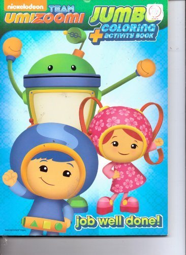 Nickelodeon Team Umizoomi Jumbo Coloring + Activity Book ~ Job Well ...
