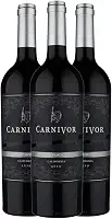 Kit 3 Garrafas Vinho Tinto Carnivor Zinfandel 750ml