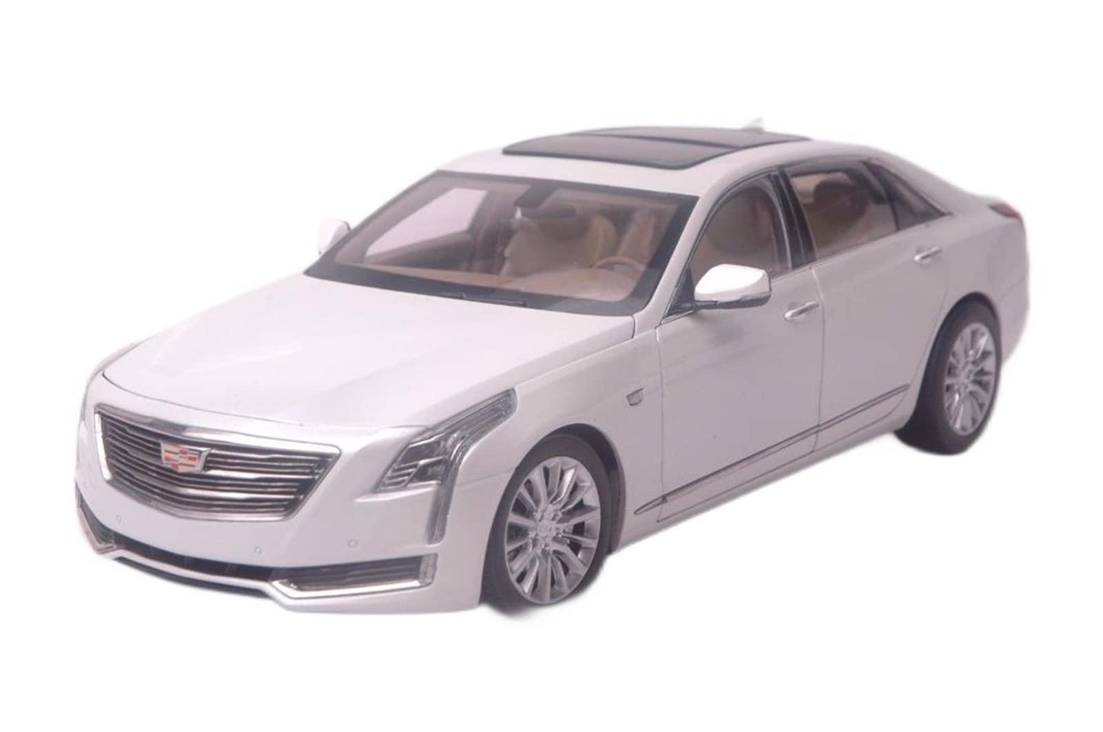 XHDMJ 1:18 For GM Cadillac CT6 2016 Miniature Alloy Diecast Car Model Collection