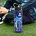 Hy-Pro UEFA Champions League 750ml Aluminium Water Bottle – Official UCL Sports Drink Bottle, Lightweight, Reusable, Leakproof