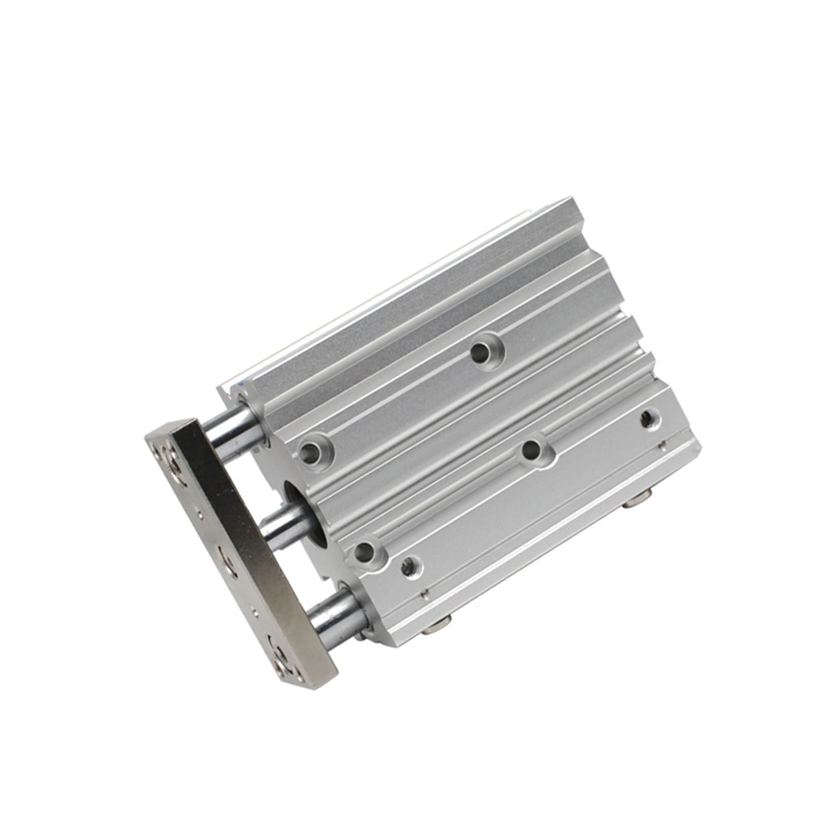 Pneumatischer Kompaktführungszylinder, Bohrung 12–25 mm, doppeltwirkend, Hub 10/20/30/40/50/75/100/125/150/200 mm Mit schneller Reaktion und flexibler Steuerung(Stroke 50mm,Bore 20mm)