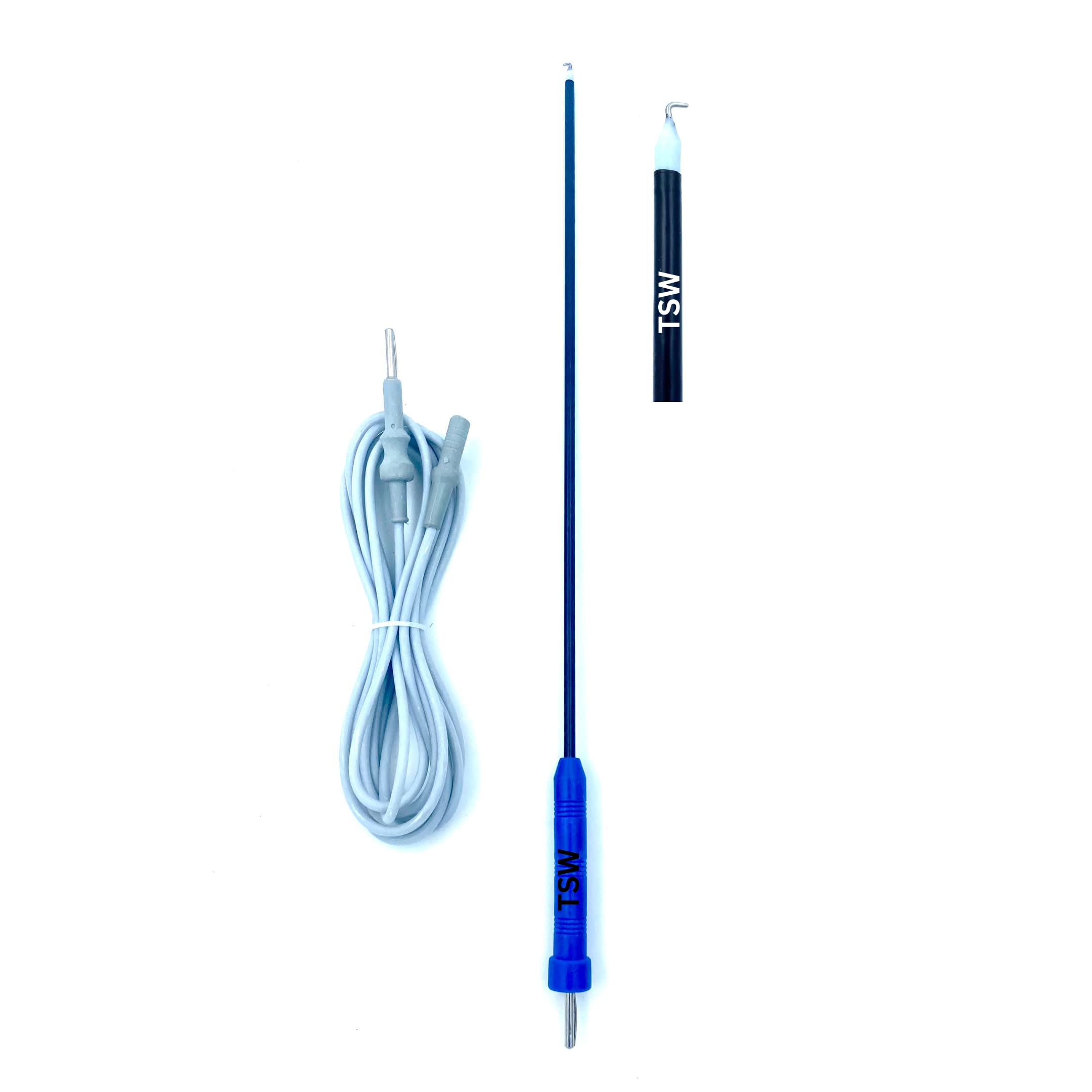 TSW Laparoscopic Monopolar L Hook Electrode With Monopolar Cable