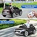 Licensed Audi SQ8 Ride on Car by INFANS, Battery Powered Electric Vehicle for with Remote Control, Adjustable Music, LED Lights, Suspension, Driving Toy Gift for Kids Toddler Age 3+ (Black)