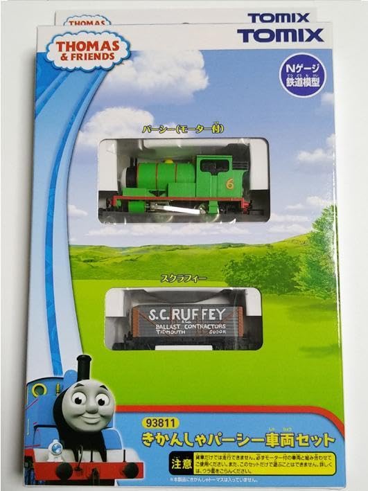 TOMIX Nゲージ きかんしゃパーシー車両セット93811 楽天市場】きかんしゃパーシー車両セット(2両)【TOMIX・93811