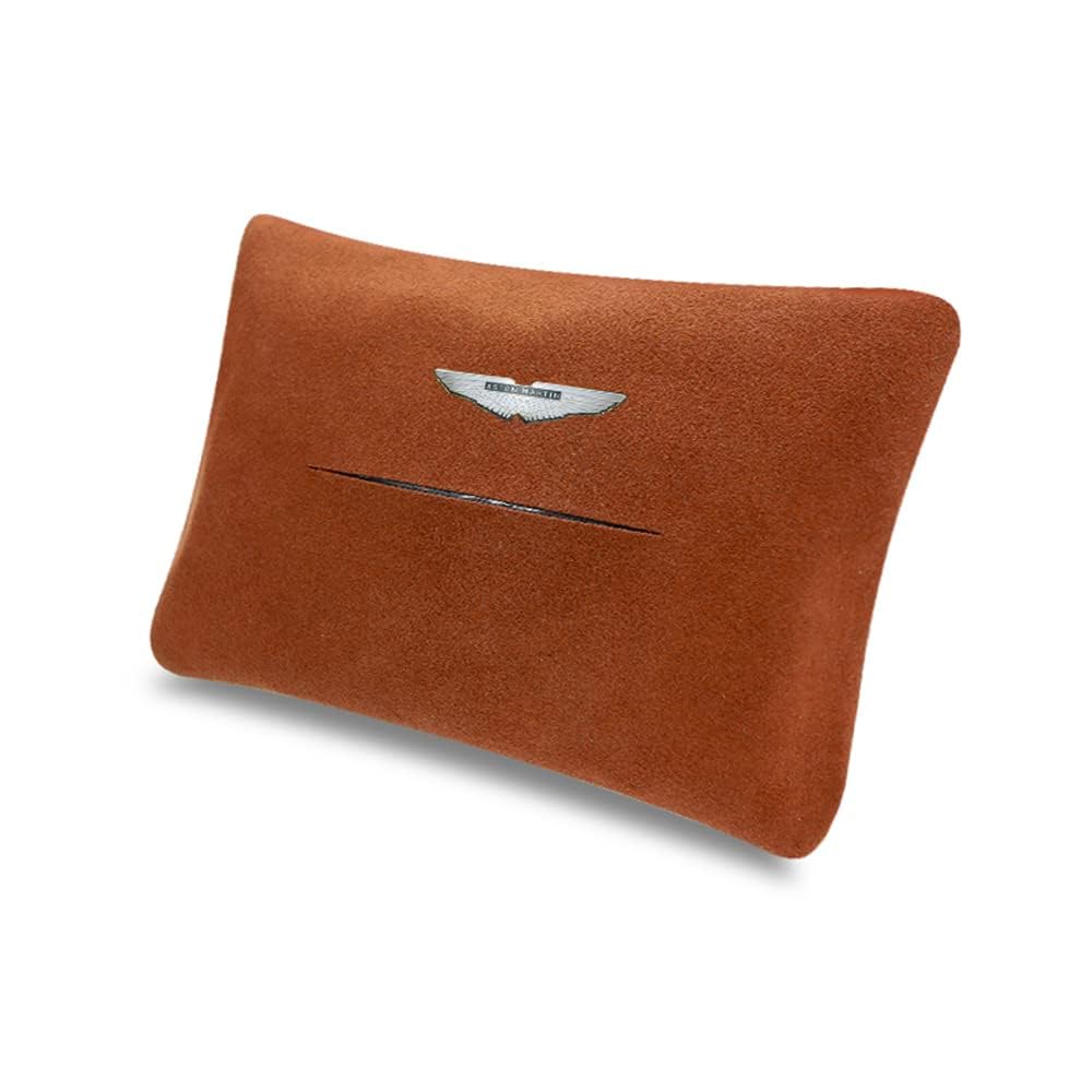 Car Sun Visor Tissue Box for Aston Martin DBX V8 V12 Vantage DB11 DBS Rear Seat Tissue Holder Hanging Napkin Holder Mask Holder Accessories,E