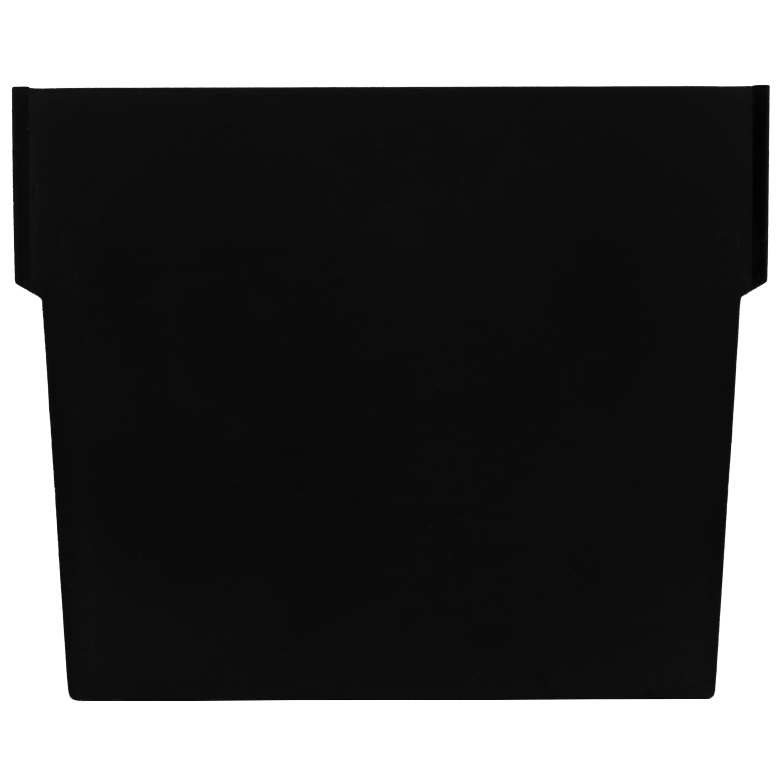 Akro-Mils 40120 Plastic Width Dividers for 4" Tall Shelf Bins Models 30120, 30128, and 30124, Custom Storage Inserts for Tools, Crafts & Supplies, 24-Pack, Black