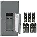 Square D - HOM2040M200PCVP Homeline 200-Amp 20-Space 40-Circuit Indoor Main Breaker Load Center Value Pack, Plug-on Neutral Ready