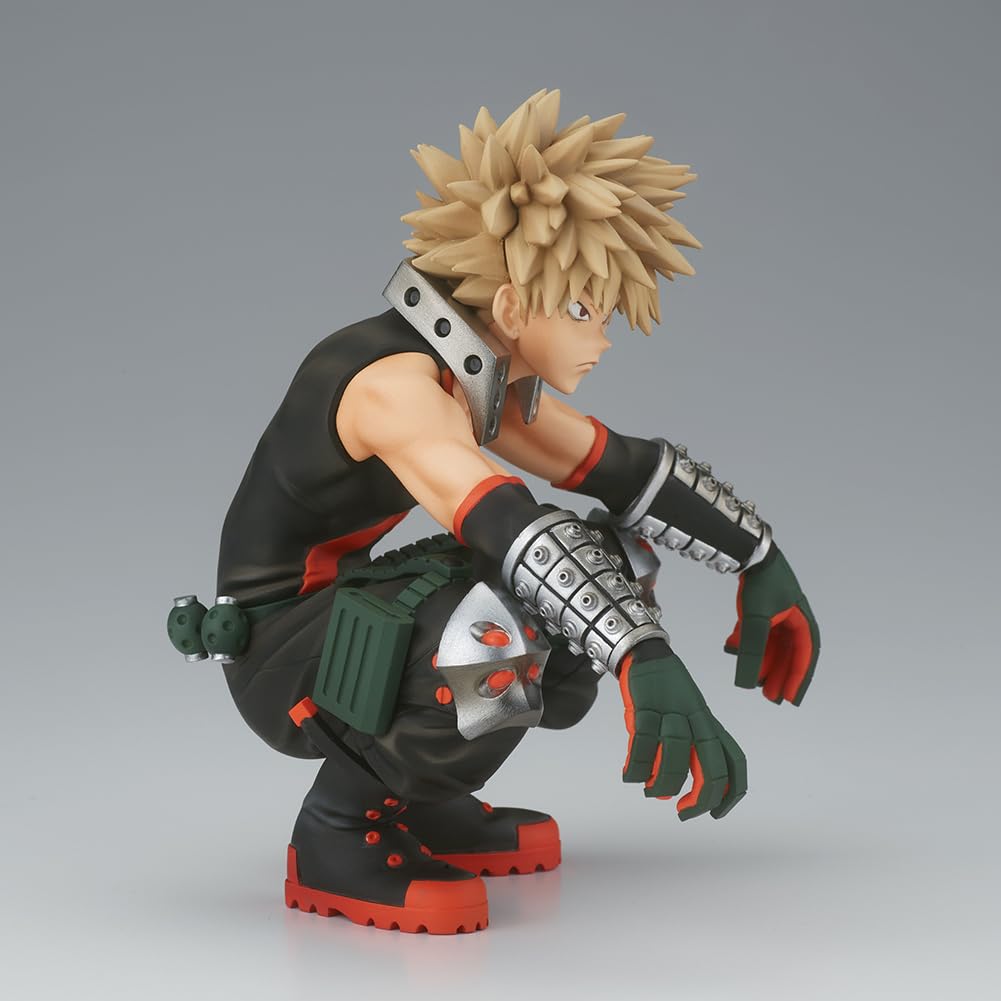 YLQANONG MHA Figures Midoriya Izuku Bakugo Anime Figure Statues PVC Todoroki Shouto MHA Anime Action Figurine 4.3IN: Bakuggouu Katsukiii 10cm/3.94in