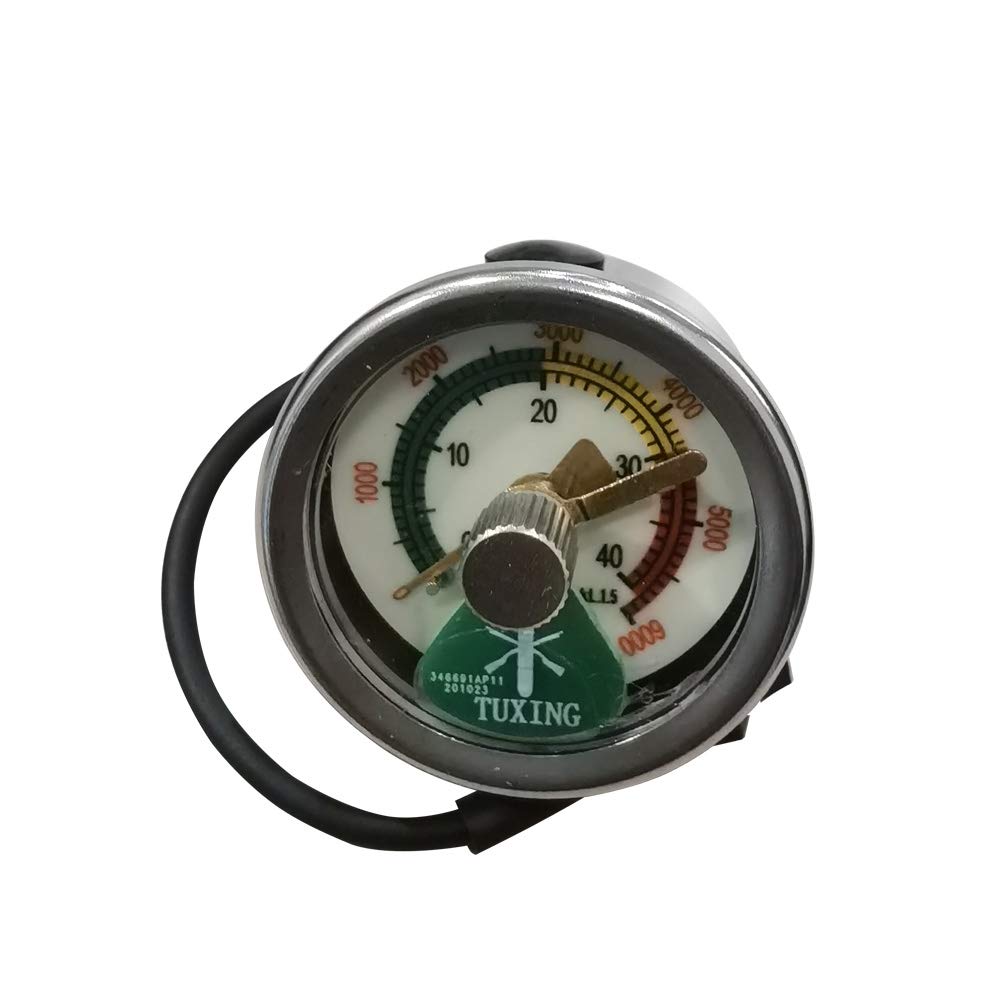 TUXING PCP Air Compressor High Pressure Gauge Adjustable Pressure Gauge