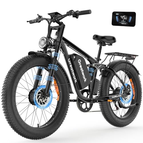 GREATWORK 5000W Dual Motor Electric Bike