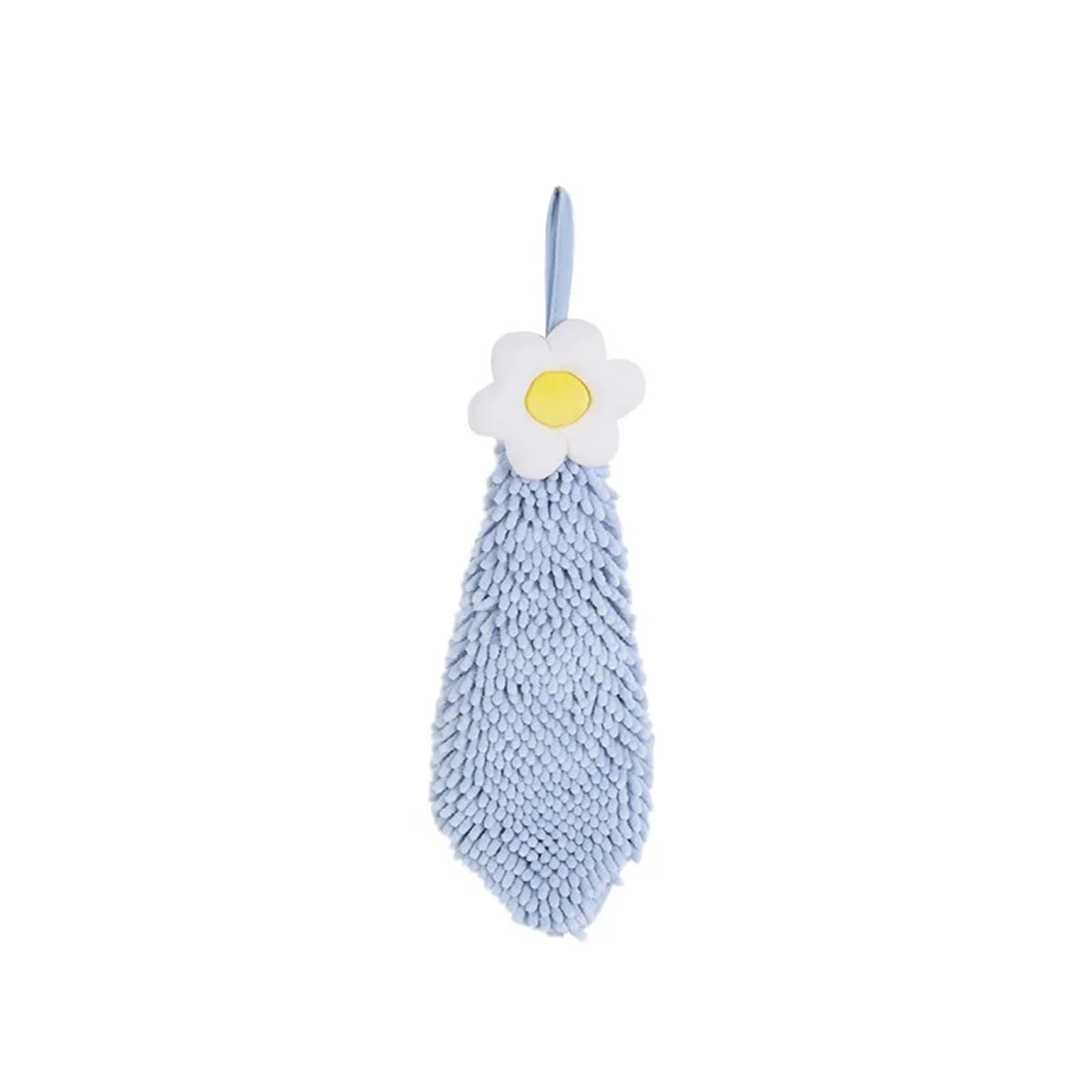 WSQHAO 4Pcs Hand Towel With Hanging Loops, Soft, Absorbent, Microfiber, Bathroom, Kitchen for Hand(Color1)