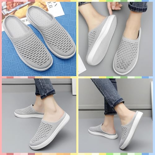 Women's Orthopedic Mesh Mules – Lightweight Slip-On Clogs with Arch Support, Breathable Backless Walking Shoes for Work, Travel & Everyday Comfort4