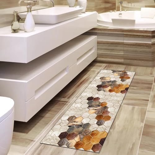 Alfombra pasillera lavable que evita resbalones en pasillo y cocina 4