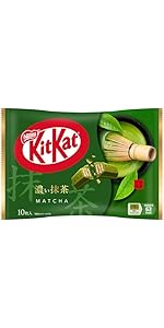 Amazon | ネスレ日本 キットカット 伊藤園抹茶ショコラ味 10枚