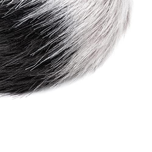DRESHOW Fox Faux Fur Tail Cat Ears Hair Clip Halloween Party Costume Neck Choker Cosplay Set for Women, Fur Tail Set-16-grbkuka - Image 3