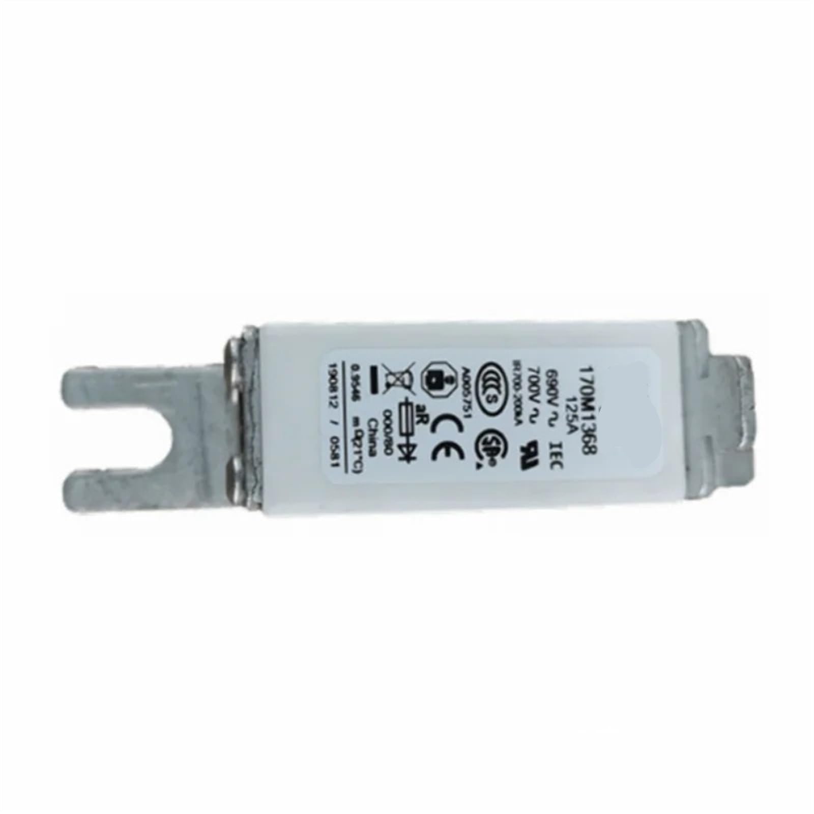 Fusible 170M1369 basse tension rapide pour armoire électrique arm