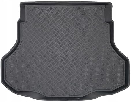 Rezaw-Plast Custom Fit Cargo Mat for Hyundai Elantra 2021 2022 2023 2024 2025 All-Weather Trunk Liner, Waterproof, Odorless Black PE Rubber, No-Trim, Anti-Slip