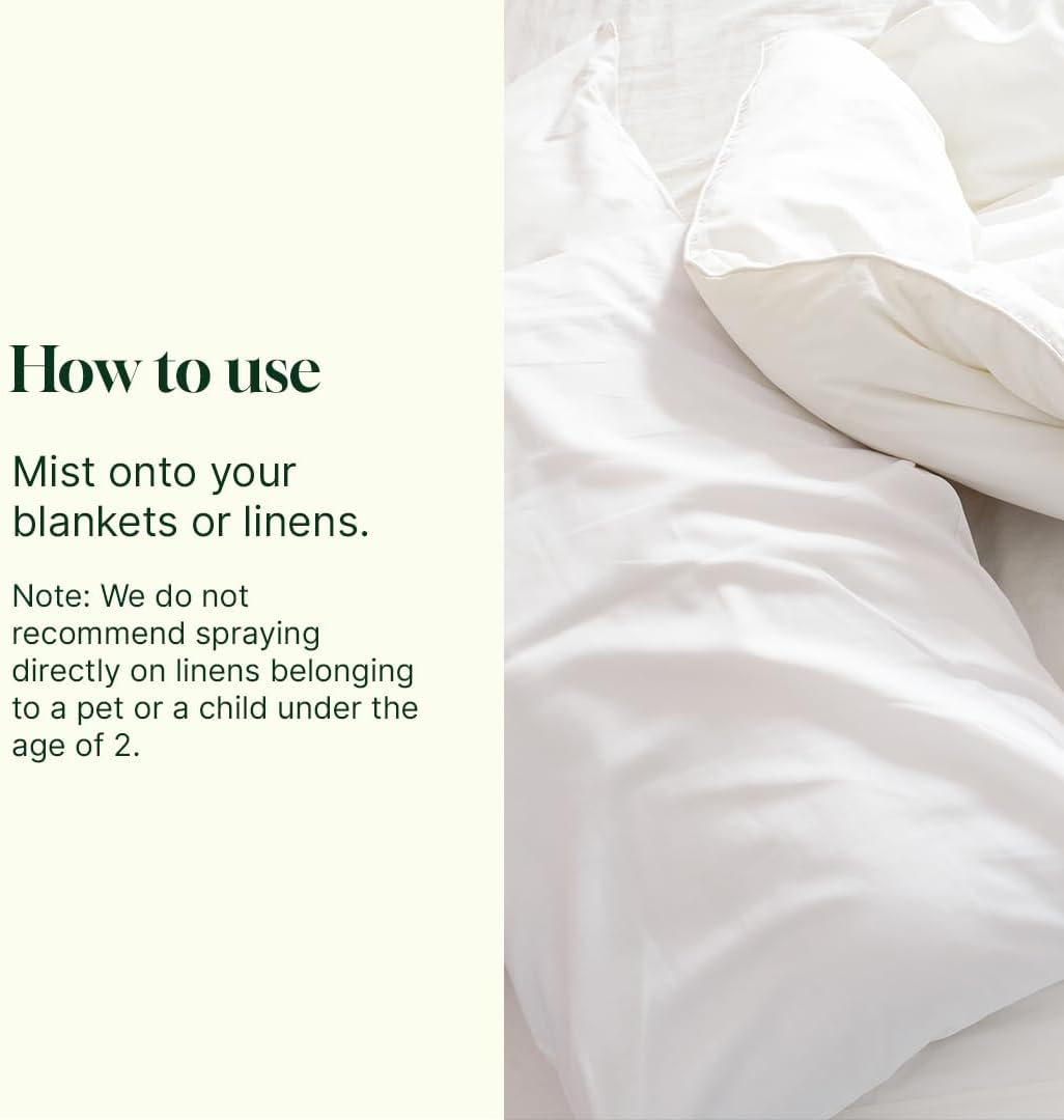 Plant Therapy Home White Linen Pillow and Linen Spray, Clean & Refreshing Aroma, Great for Sheets, Curtains, and Upholstery, One-of-a-kind Natural Fragrance 8 oz