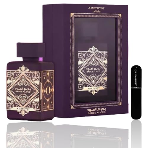 Perfume Badee Al Oud Amethyst 100 Ml Original Eau De Parfum Unisex Con Regalo De Atomizador 5ml Perfume Con Fragancia Cautivadora Y Duradera Perfume Contemporáneo Y Moderno. Perfume Badee Al Oud Amethyst 100 Ml Original Eau De Parfum Unisex Con Regalo De Atomizador 5ml Perfume Con Fragancia Cautivadora Y Duradera Perfume Contemporáneo Y Moderno.