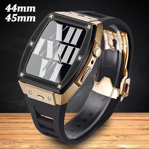 Bracelet titane Apple Watch antichoc boîtier de protection métal