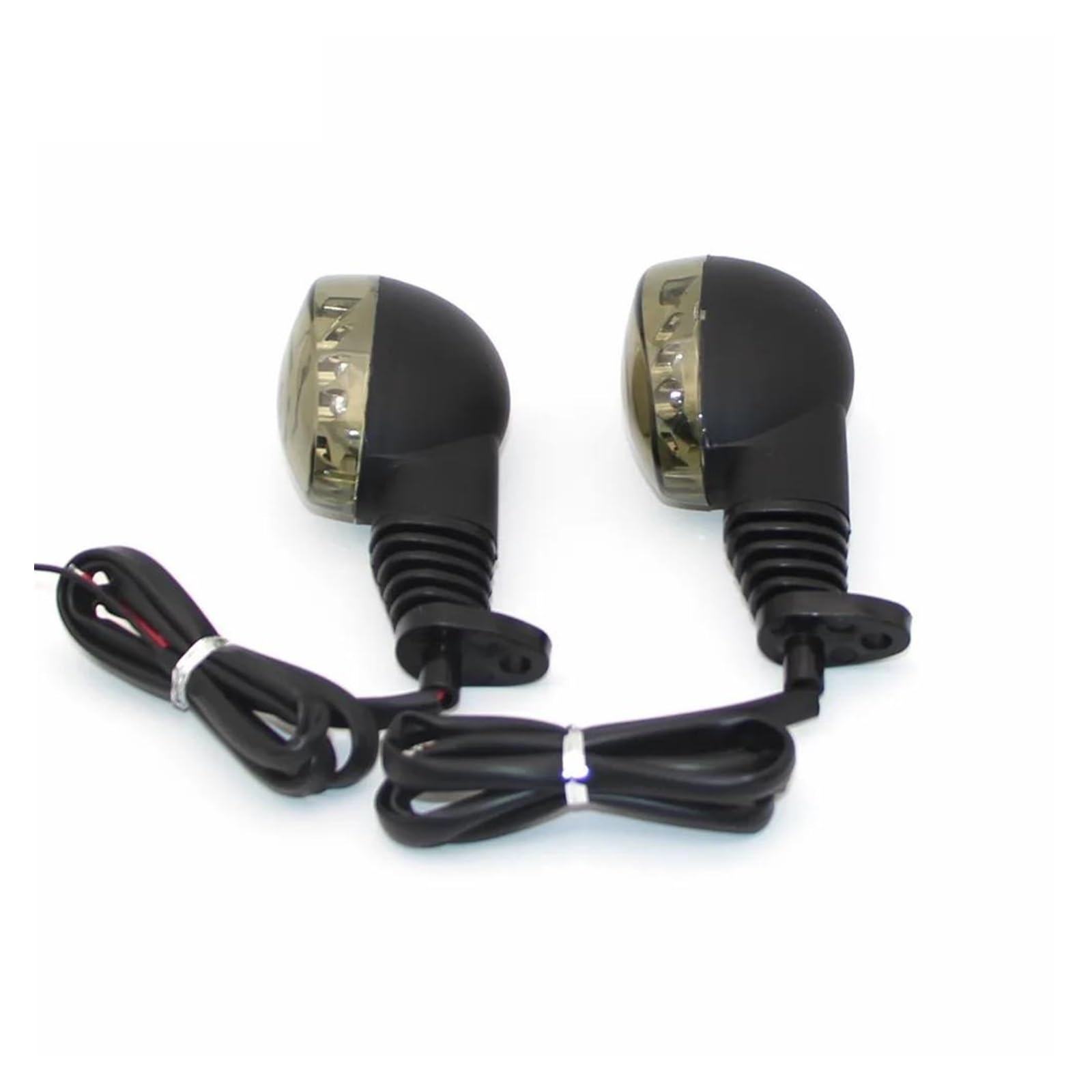 Per YAMAHA XT 660 660X 660R 2004-2014 MT-03 2006-2012 Accessori Moto Anteriore/Posteriore Indicatore Di Direzione A LED indicatori moto(Nero)