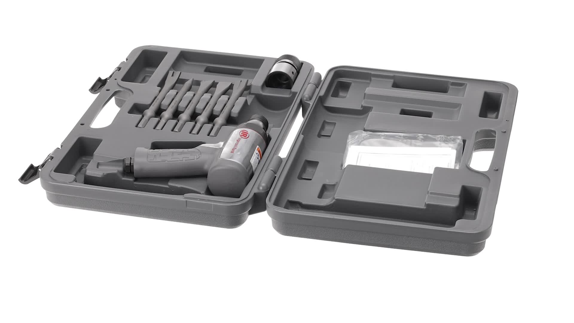 Ingersoll Rand Jeu de clés à chocs pneumatiques 2235QTiMAX-3SK, 1/2 avec 3 douilles