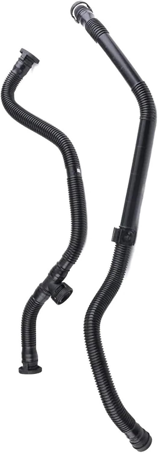 Crankcase Breather Hose Compatible with VW for Touareg 2006-2007 4.2L Car Engine Crankcase Breather Hose Crankcase Ventilation Pipe Oe: 4L0131206 4L0131206A