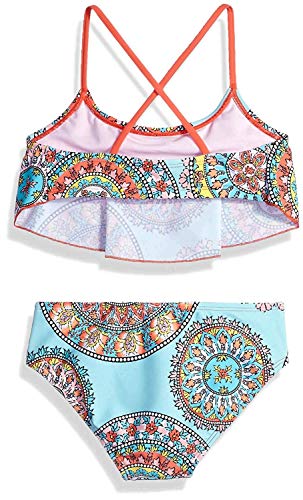 Image of Kanu Surf Girls Cindy Flounce Bikini Beach Sport 2 Piece Swimsuit
