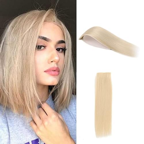 Miniatura 1 de Extensiones de cabello sintético invisibles y sin costuras, extensiones de cabello natural esponjoso para aumentar el cabello, cobertura lateral