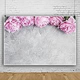 Qinunipoto 背景布 花の背景 母の日 カーネーション 1.5x1m 記念撮影 写真撮影用 写真の背景 写真館 インスタ写真 パーティーの装飾 パーティー背景 肖像画 自宅撮影 写真スタジオ背景 ビニール製