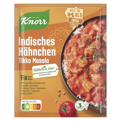 Knorr Fix Würzmischung, Indisches Hähnchen Tikka Masala, 36 g