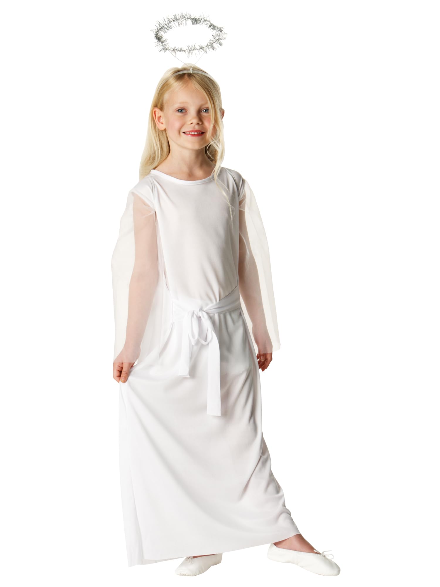 Rubie's Official Angel Girls Costume, Kids Chsristmas Fancy Dress