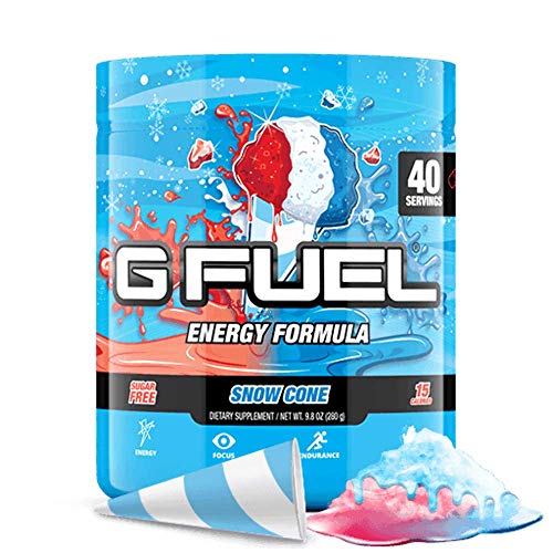 G Fuel Snow Cone Tub (40 Servings) Elite Energy and Endurance Formula