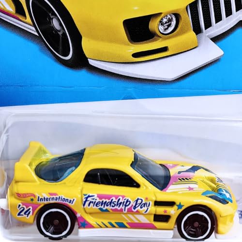 Image of Hot Wheels 24 Seven HW Celebration Racers Ages 3 and Up (Yellow)