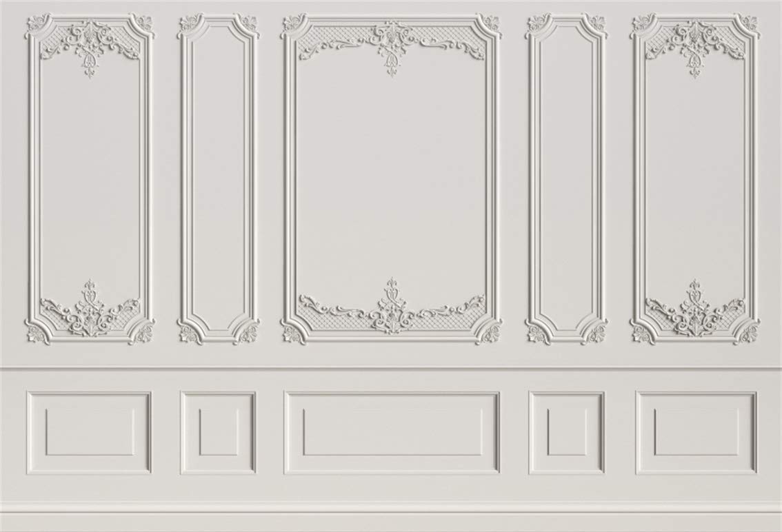 Leyiyi 10x8ft Vintage Room Inside Backdrop European Frame Decor Modern American House Cementery Wall Empty Building Photo Background Cowboy Kids