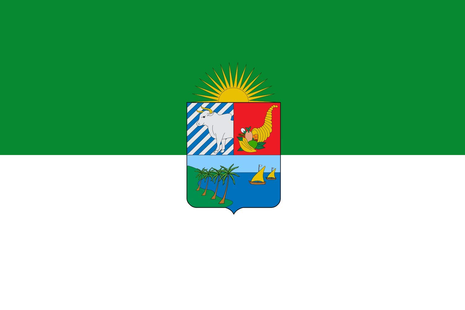 Drapeau XL Sucre Colombia pour décoration intérieure et événements culturels
